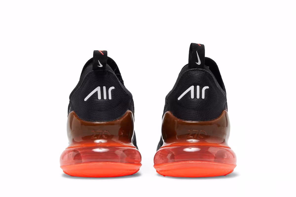Nike Air Max 270 Black Bright Crimson, view 7