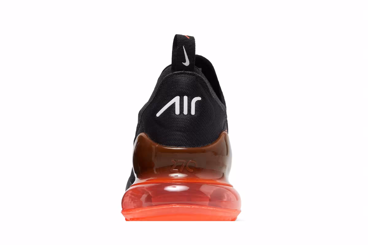 Nike Air Max 270 Black Bright Crimson, view 8