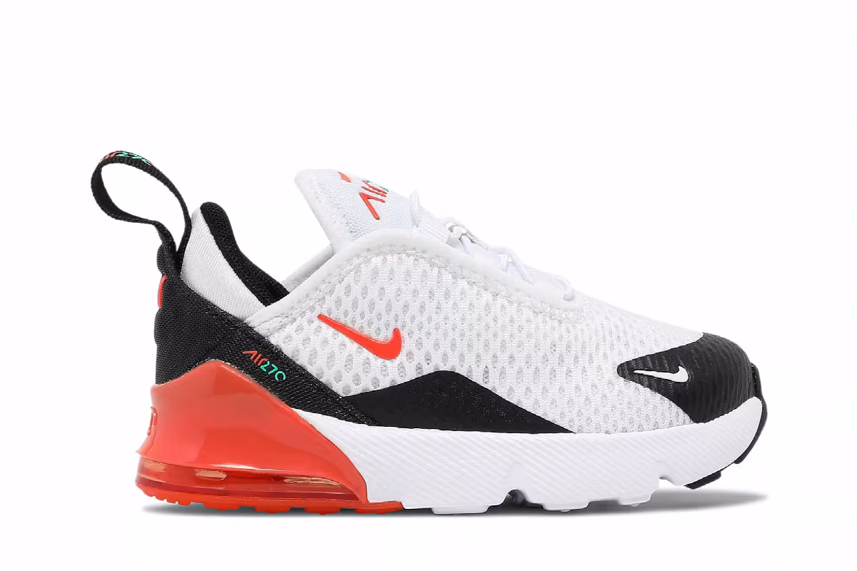 Nike Air Max 270 TD White Turf Orange, view 2