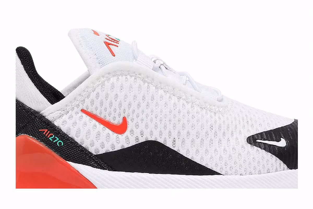 Nike Air Max 270 TD White Turf Orange, view 3