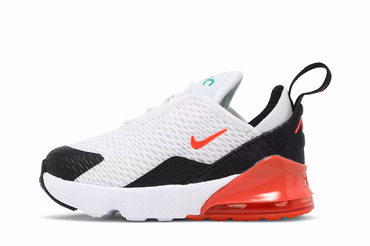 Nike Air Max 270 TD White Turf Orange, view 4