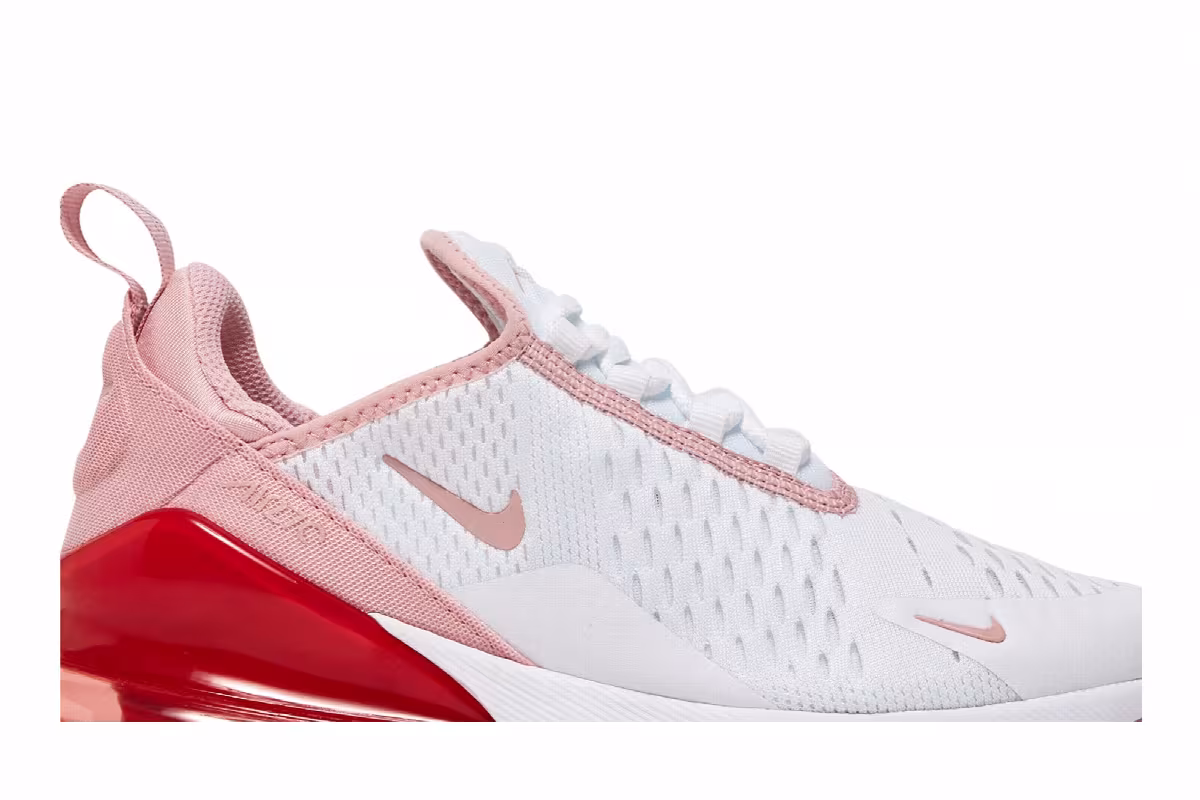 Nike Air Max 270 GS White Pink Glaze, view 3