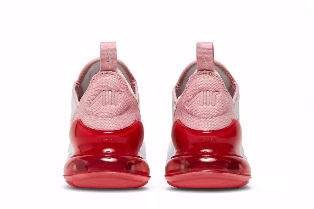 Nike Air Max 270 GS White Pink Glaze, view 7