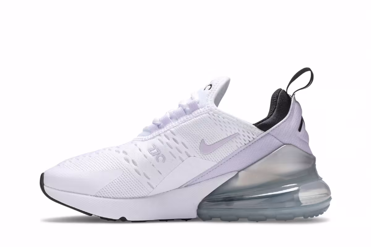 Nike Air Max 270 GS White Pure Violet, view 4