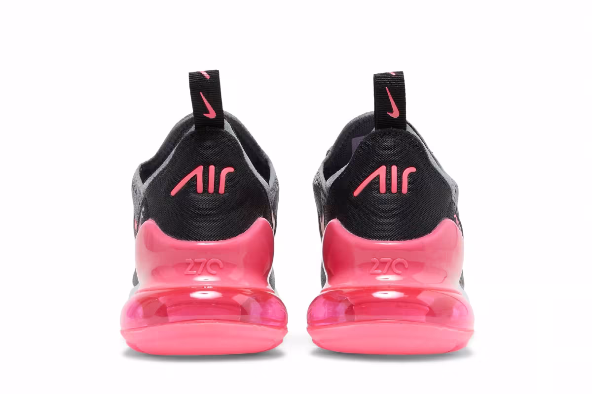 Nike Air Max 270 GS Grey Hyper Pink, view 7