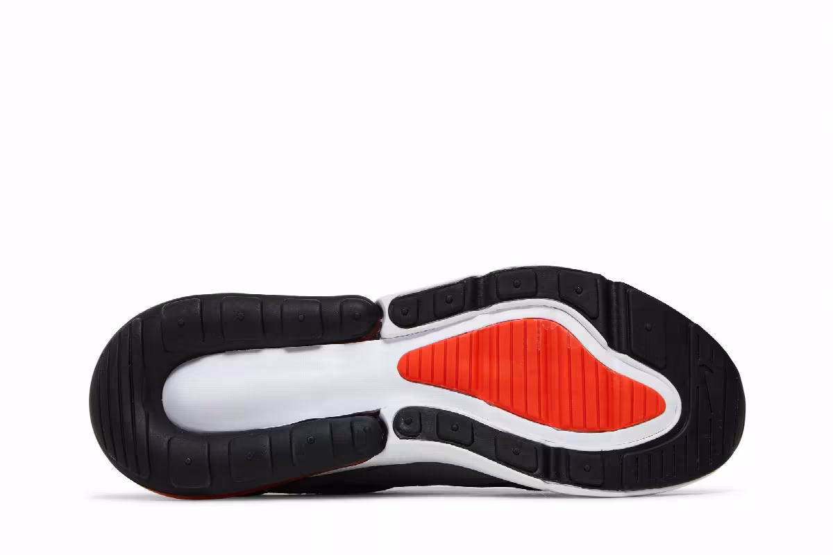 Nike Air Max 270 Essential Black Team Orange, view 5