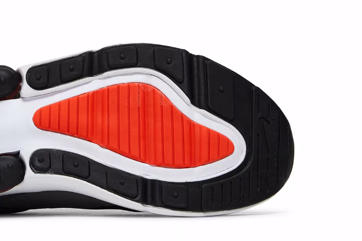 Nike Air Max 270 Essential Black Team Orange, view 6