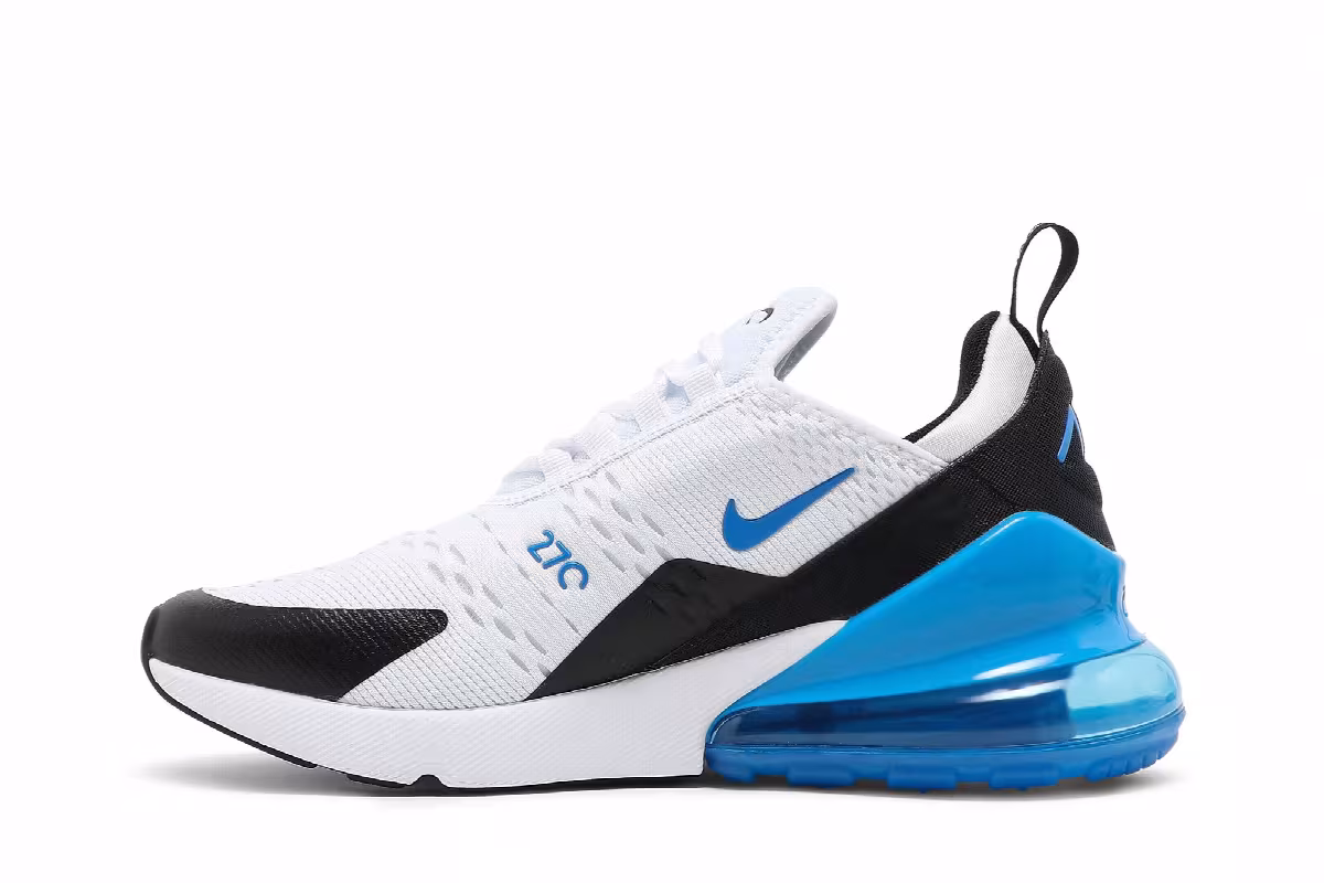 Nike Air Max 270 GS White Signal Blue, view 4