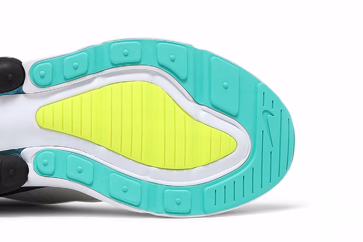 Nike Air Max 270 GS White Hyper Jade, view 6