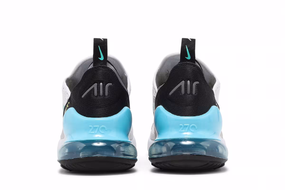 Nike Air Max 270 GS White Hyper Jade, view 7