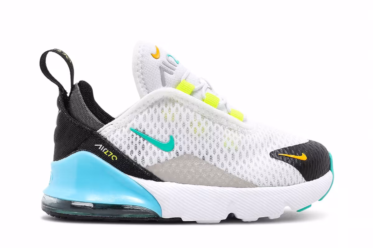 Nike Air Max 270 TD White Hyper Jade, view 2
