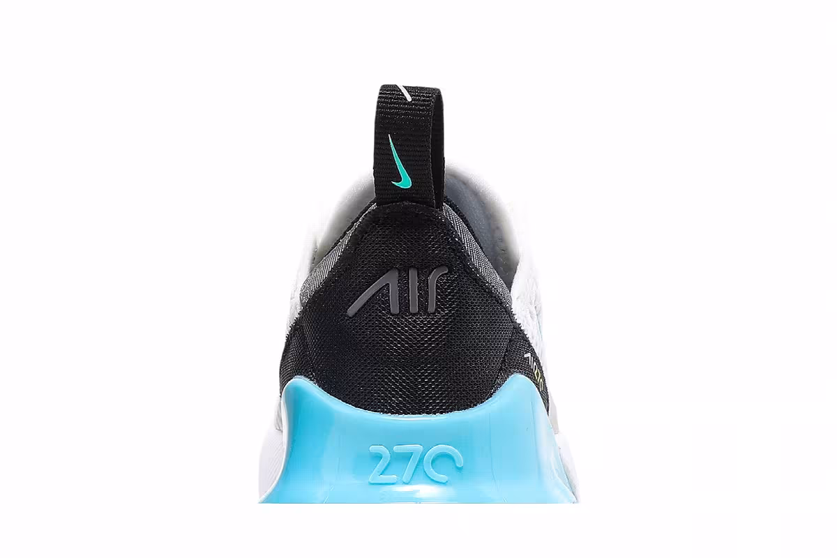 Nike Air Max 270 TD White Hyper Jade, view 8