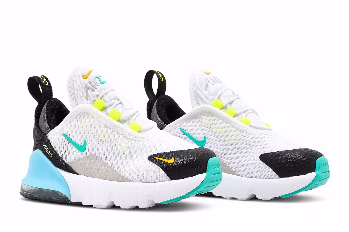 Nike Air Max 270 TD White Hyper Jade, view 9