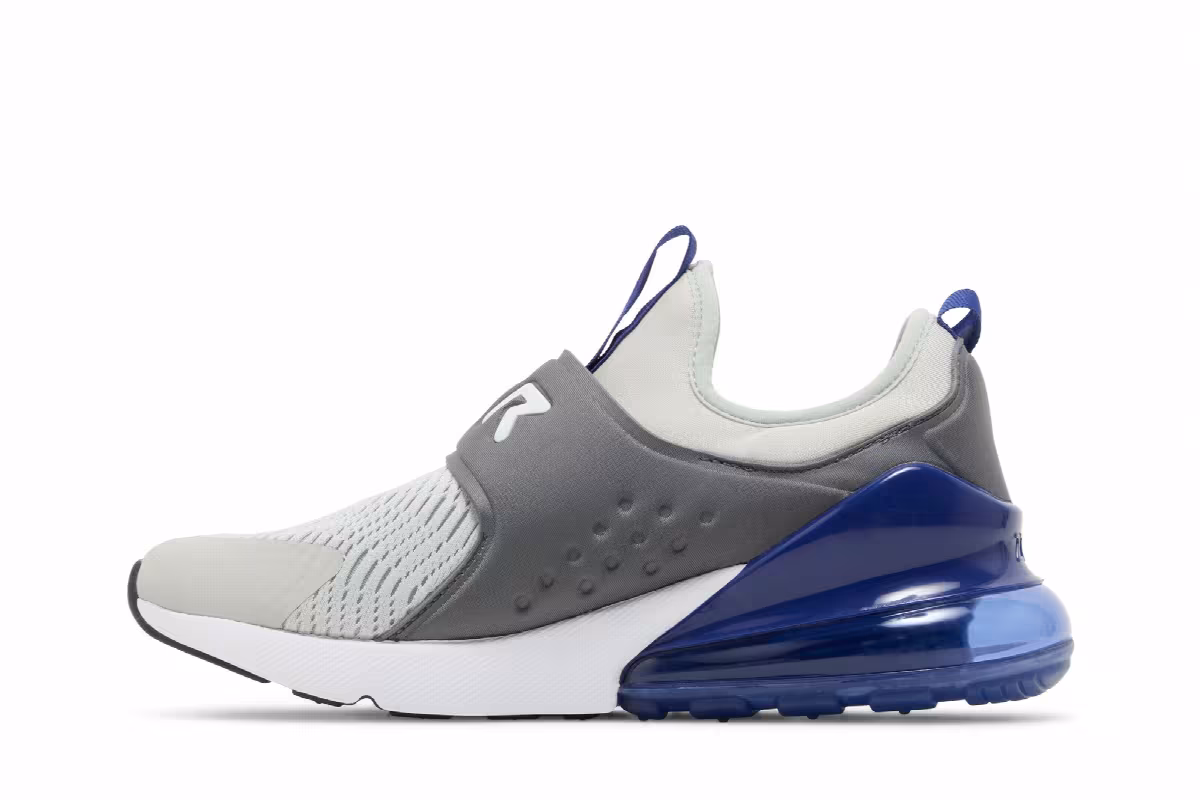 Nike Air Max 270 Extreme GS Grey Fog Game Royal, view 4