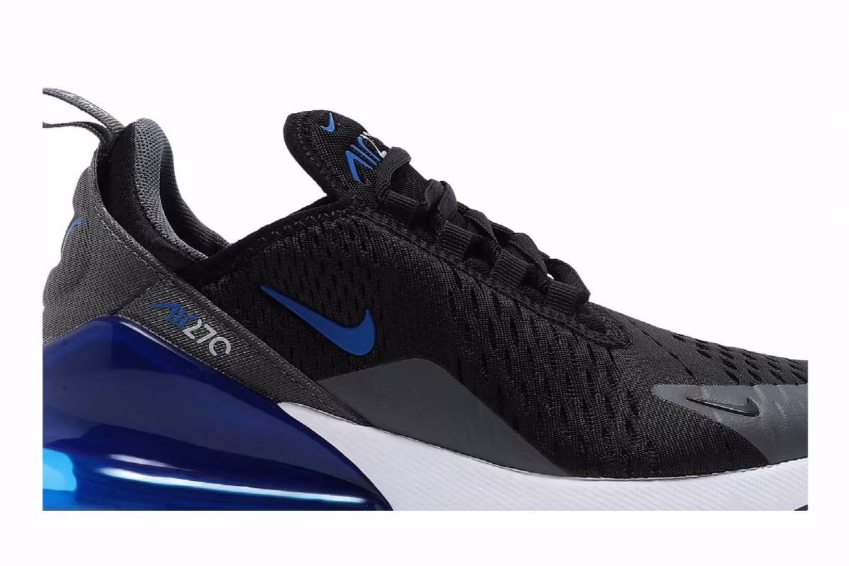Nike Air Max 270 GS Black Game Royal, view 3