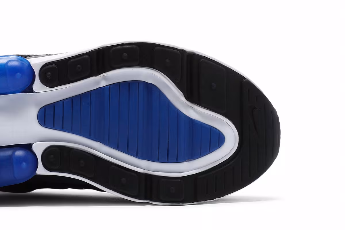 Nike Air Max 270 GS Black Game Royal, view 6