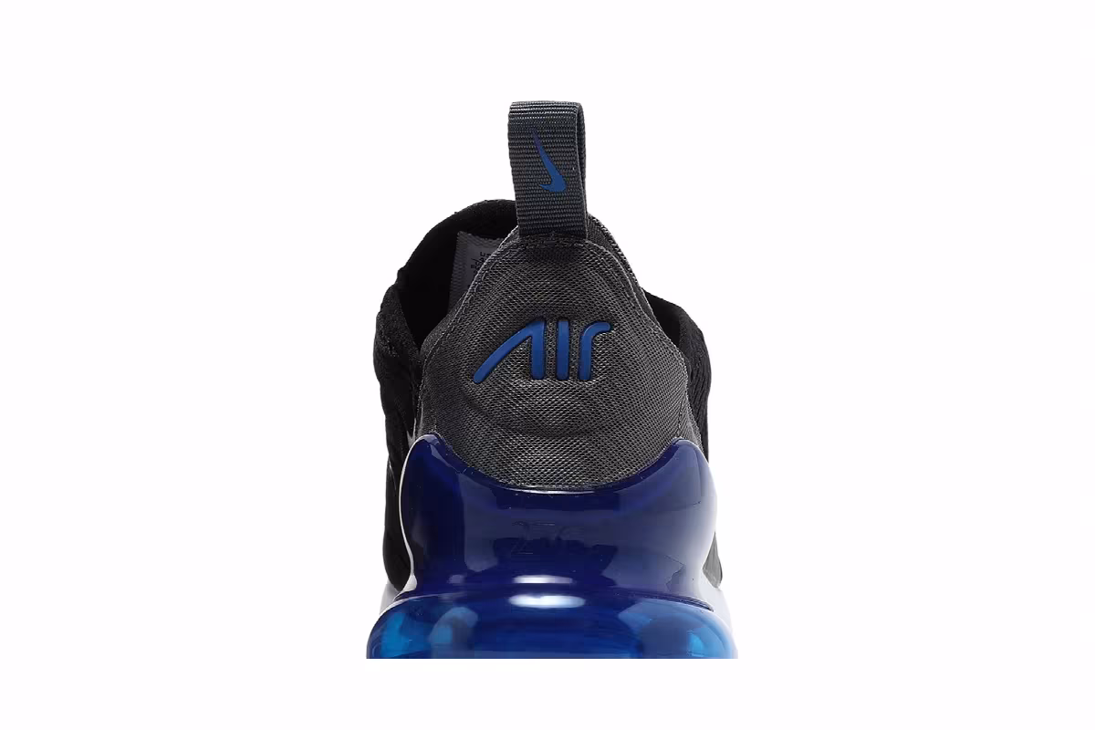 Nike Air Max 270 GS Black Game Royal, view 8