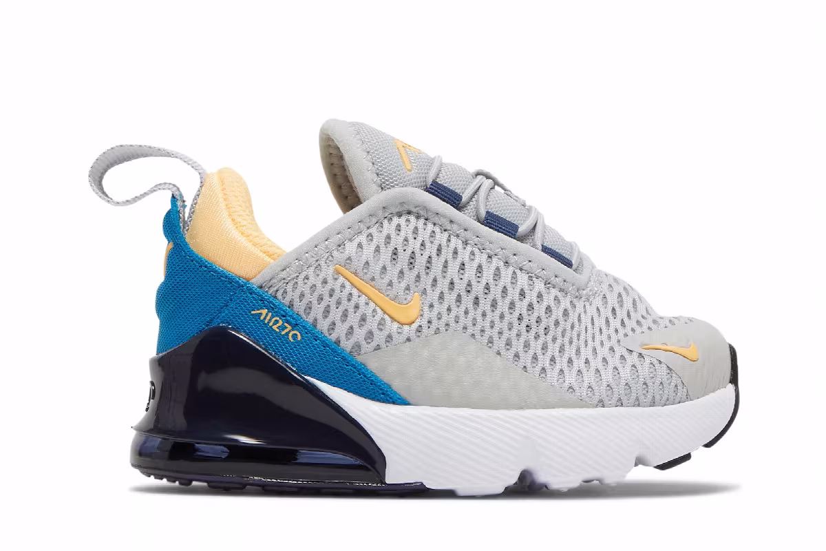 Nike Air Max 270 TD Grey Fog Midnight Navy, view 2
