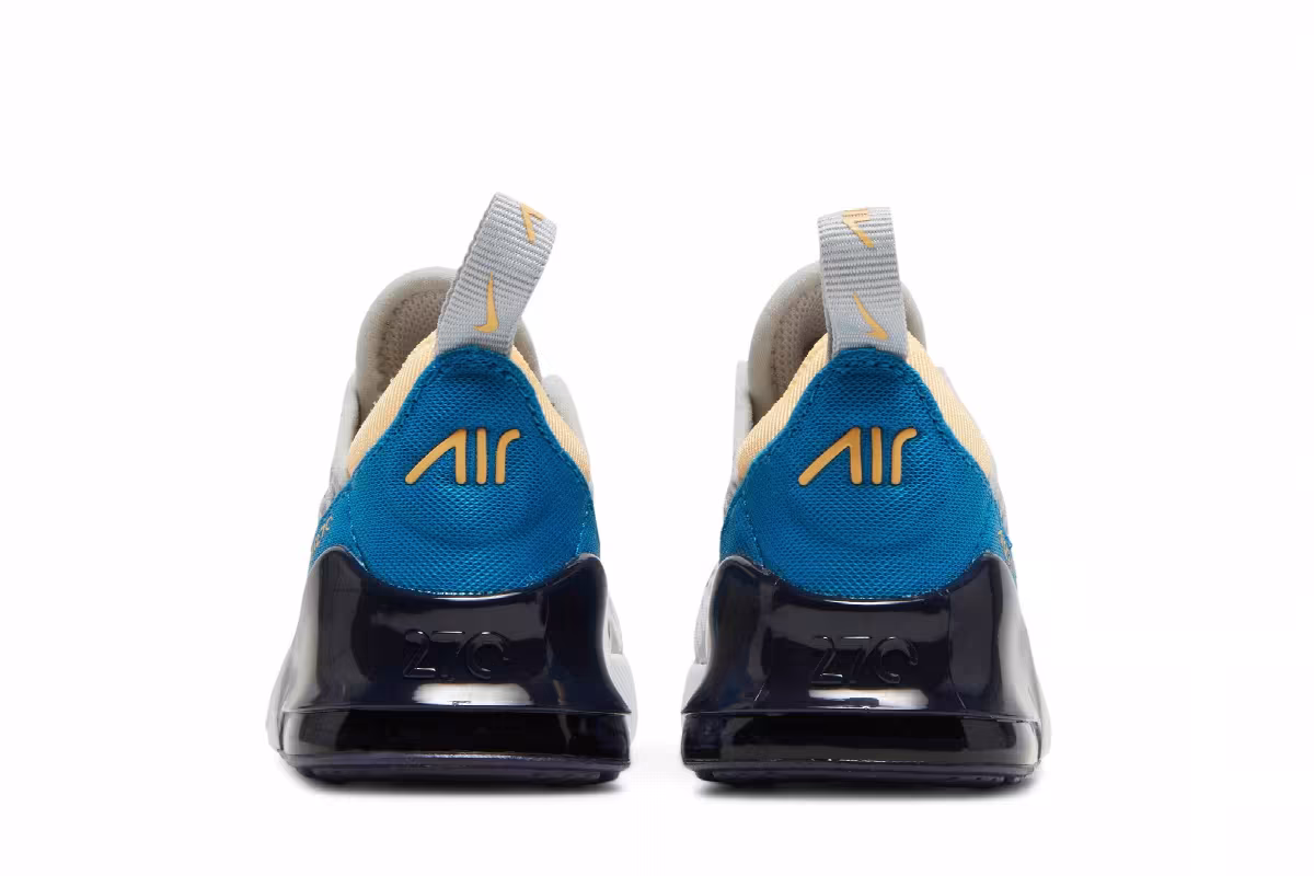 Nike Air Max 270 TD Grey Fog Midnight Navy, view 7