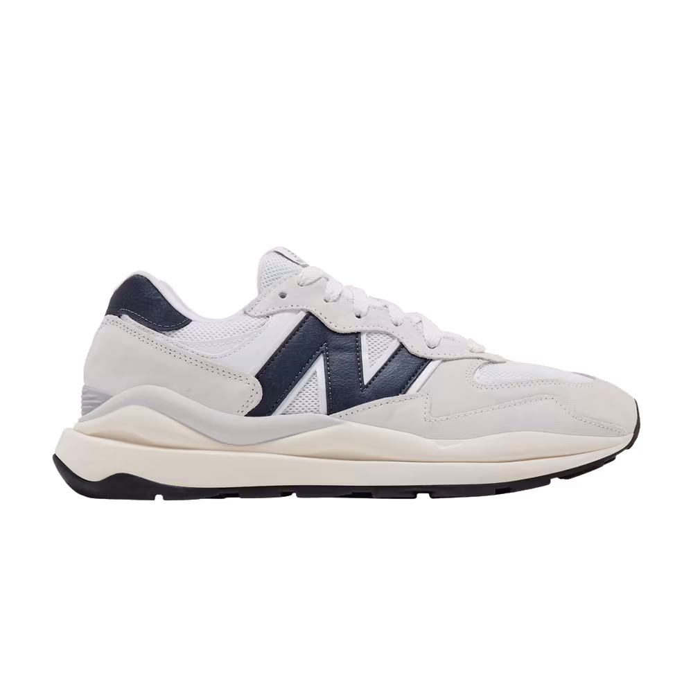New Balance 57/40 White Navy