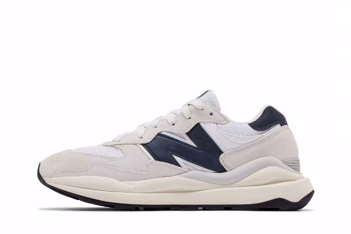 New Balance 57/40 White Navy, view 4
