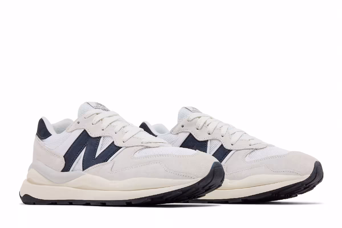 New Balance 57/40 White Navy, view 9