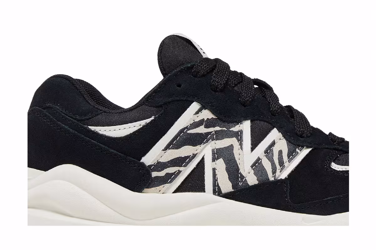 New Balance Women's 57/40 Black Zebra, view 3