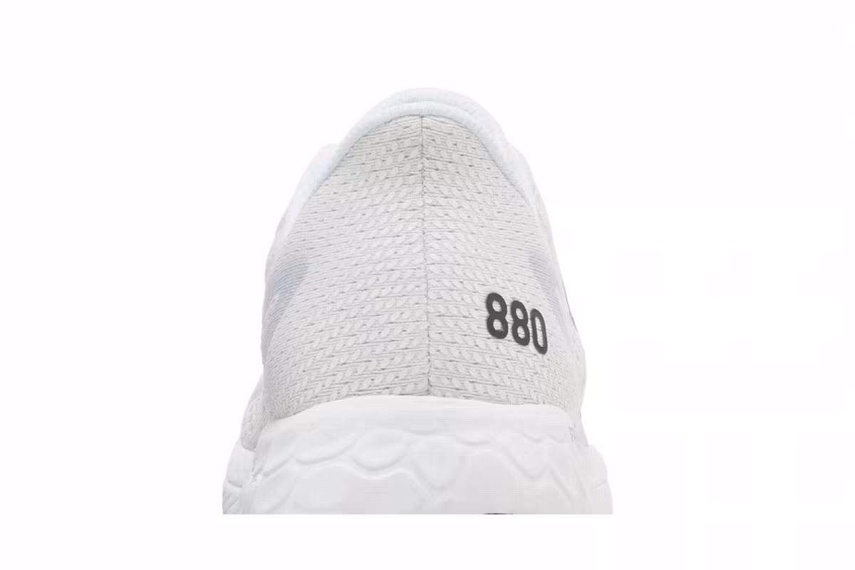 New Balance Fresh Foam X 880v13 White Silver Metallic, view 8