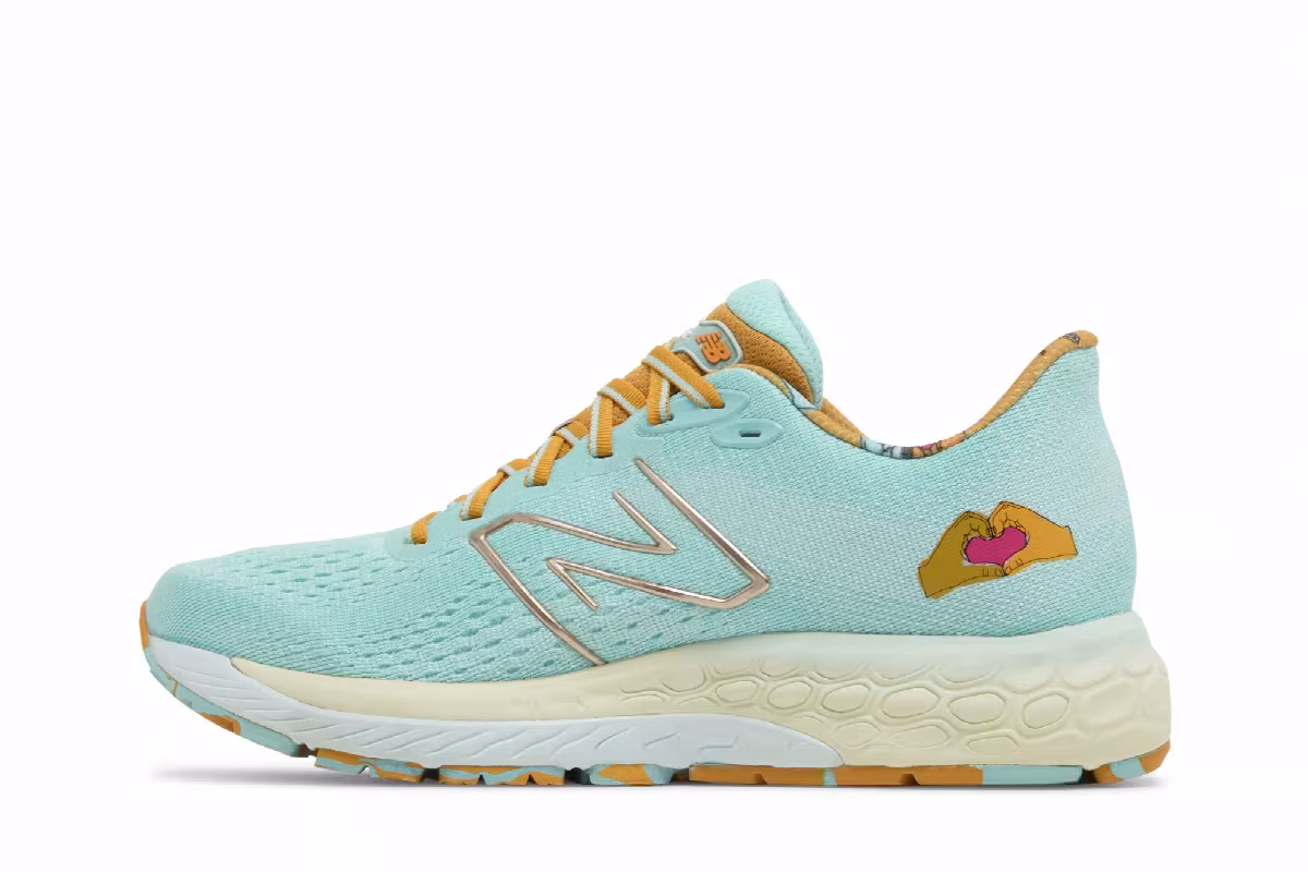 New Balance Women's Fresh Foam X 880v12 Surf Golden Hour, view 4