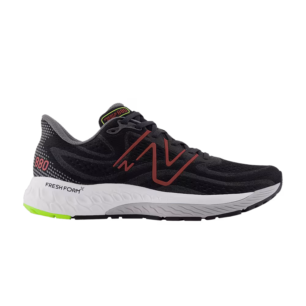 New Balance Fresh Foam X 880v13 Black Brick Red