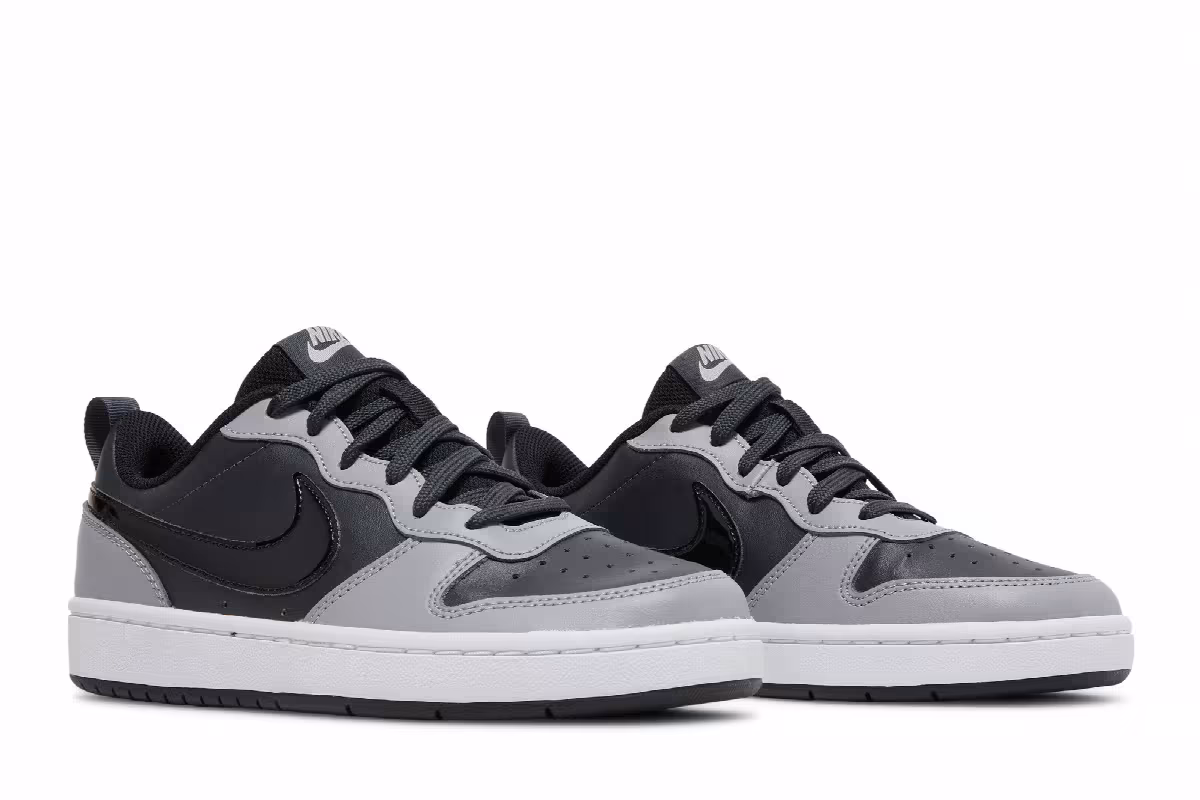Nike Court Borough Low 2 GS Anthracite Stadium Grey, view 9