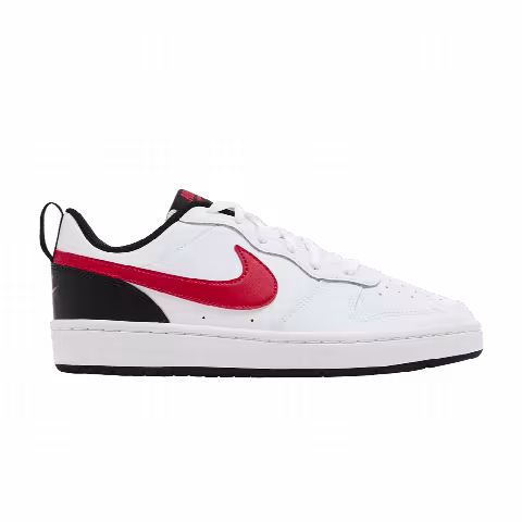 Nike Court Borough Low 2 GS 'White University Red'