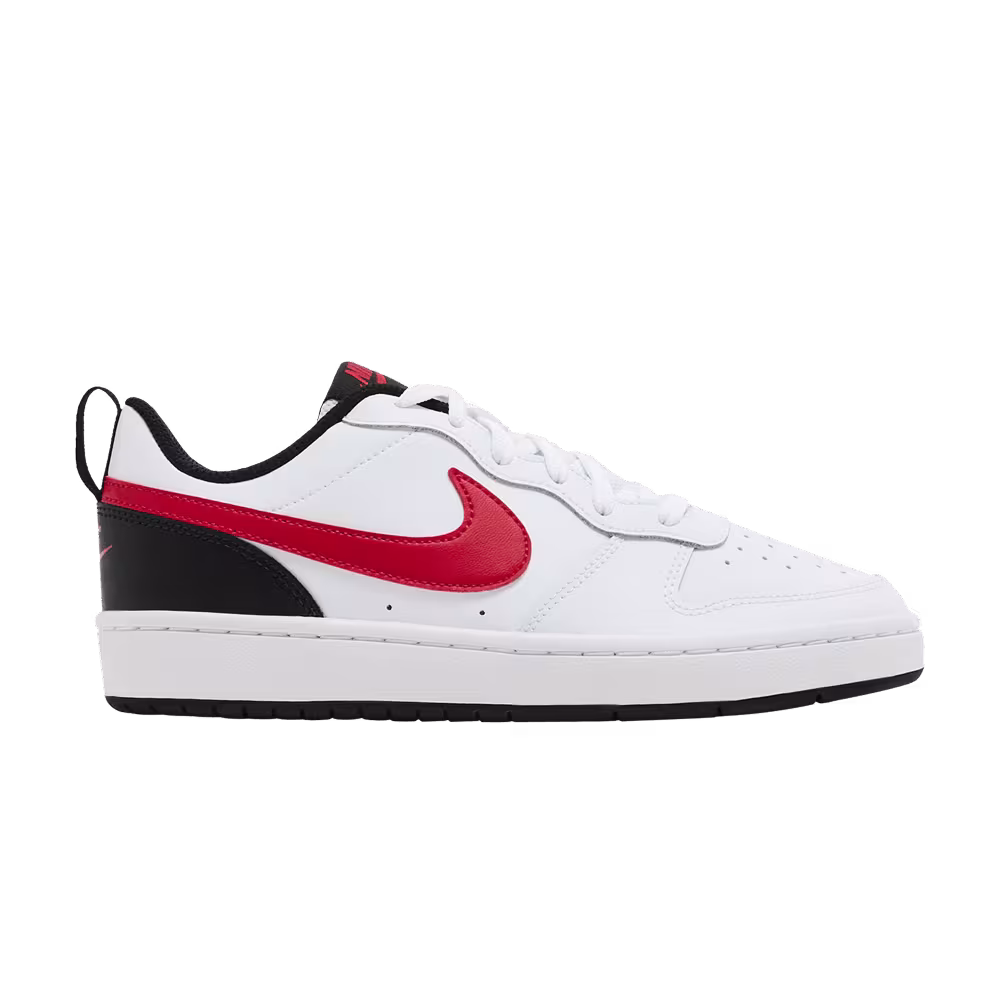 Nike Court Borough Low 2 GS White University Red