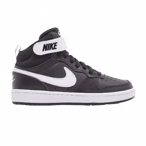 Nike Court Borough Mid 2 GS 'Black White'
