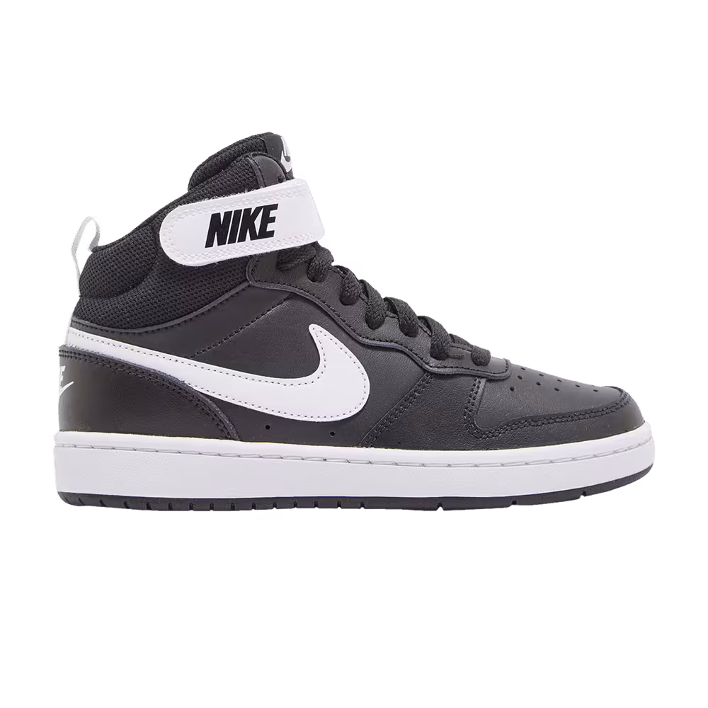 Nike Court Borough Mid 2 GS Black White