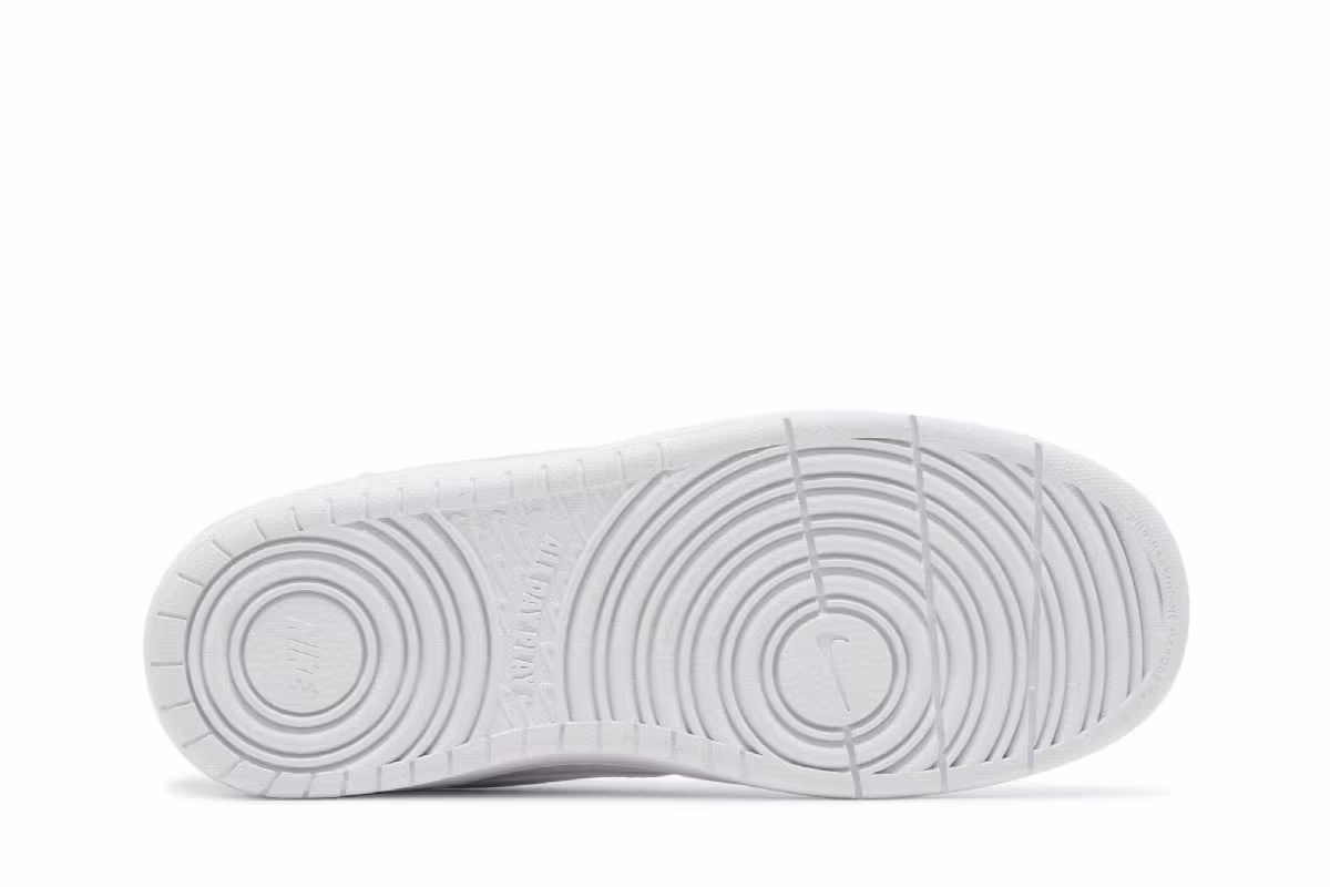 Nike Court Borough Mid 2 GS Triple White, view 5