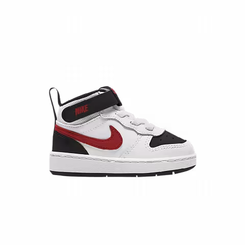 Nike Court Borough Mid 2 TD 'White University Red'