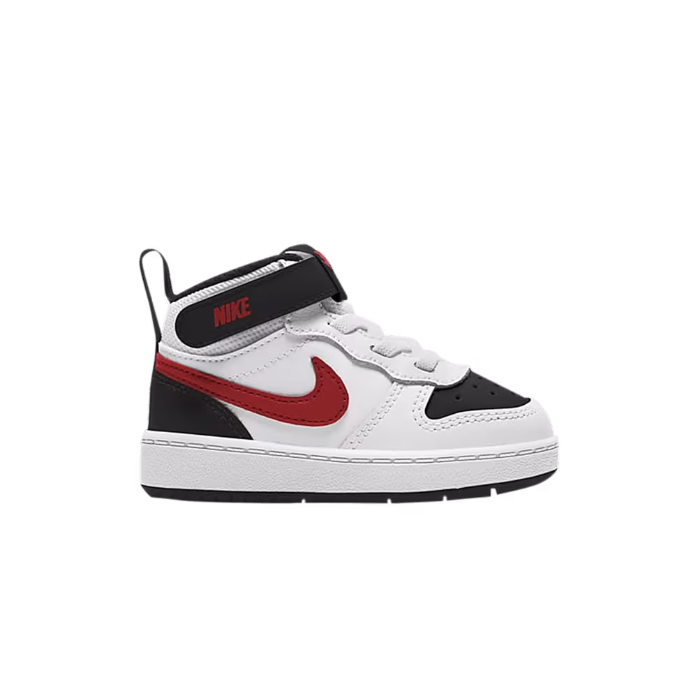 Nike Court Borough Mid 2 TD White University Red