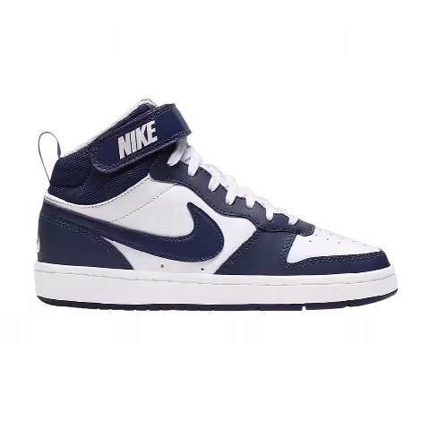 Nike Court Borough Mid 2 GS 'White Signal Blue'