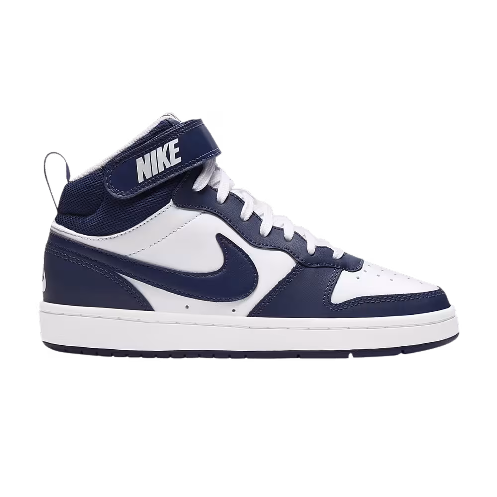 Nike Court Borough Mid 2 GS White Signal Blue