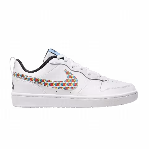 Nike Court Borough Low 2 SE GS 'Happy Hoops'