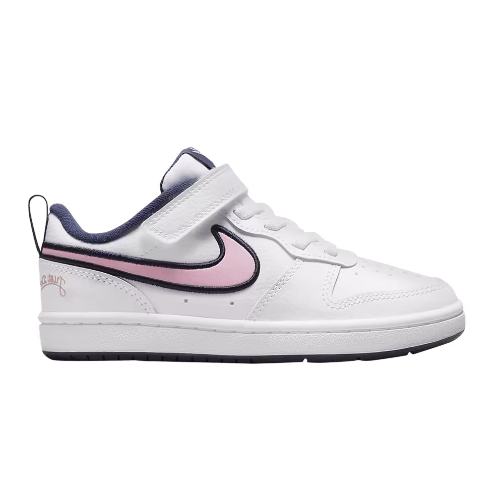 Nike Court Borough Low 2 SE PS White Pink Glaze