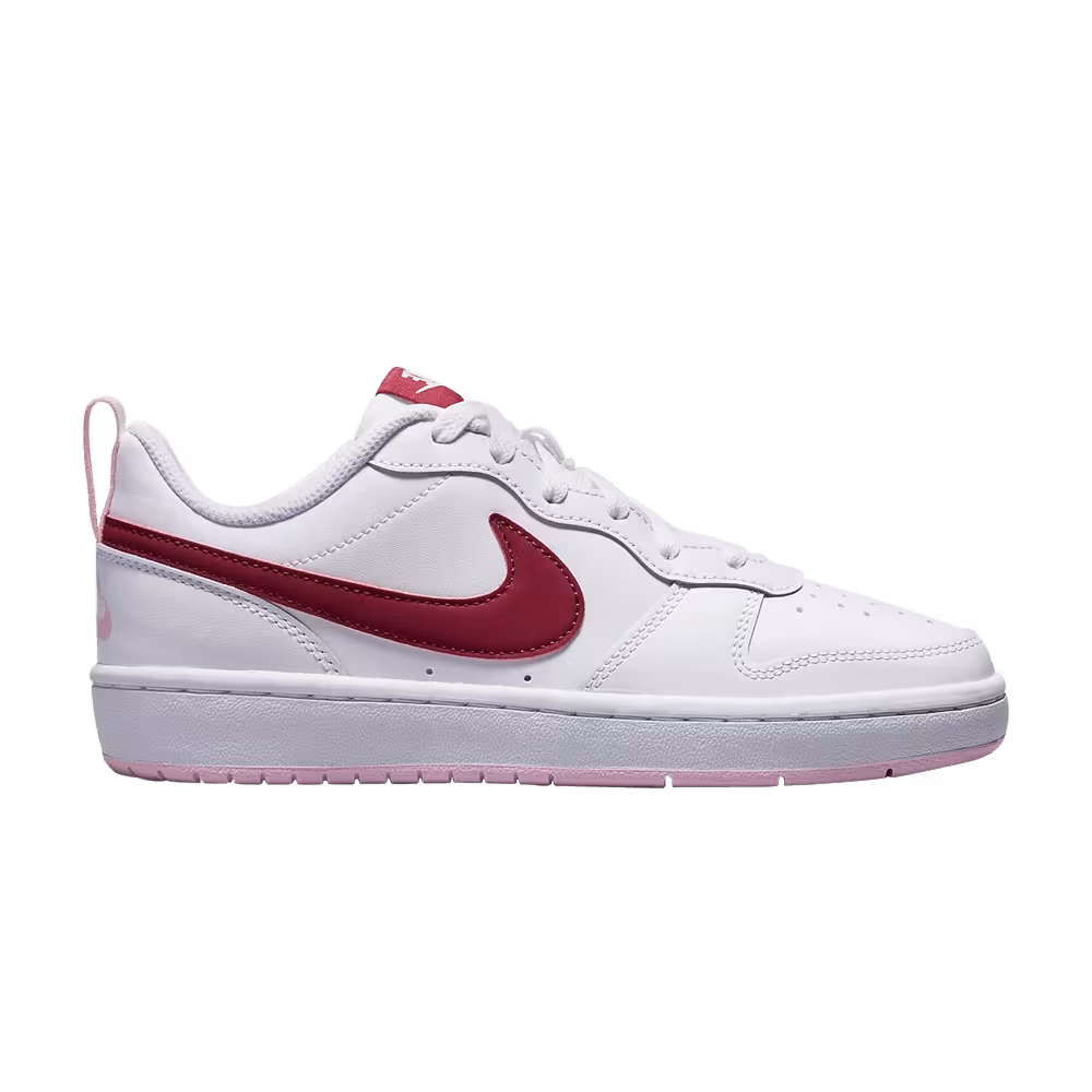 Nike Court Borough Low 2 GS White Dark Beetroot