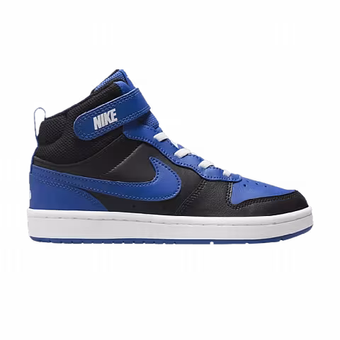 Nike Court Borough Mid 2 PS 'Black Game Royal'