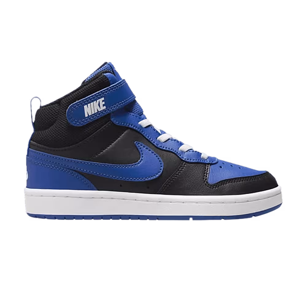 Nike Court Borough Mid 2 PS Black Game Royal