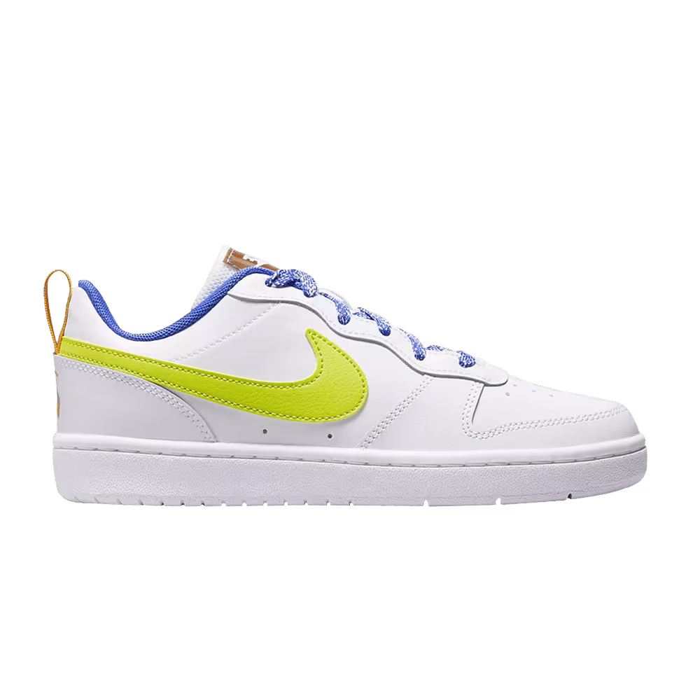 Nike Court Borough Low 2 SE GS White Atomic Green