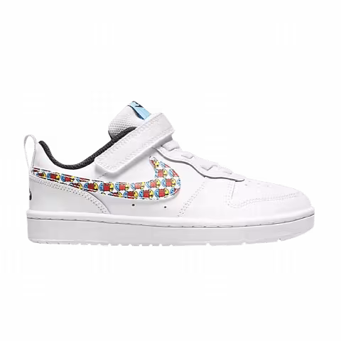 Nike Court Borough Low 2 SE PS 'Happy Hoops'
