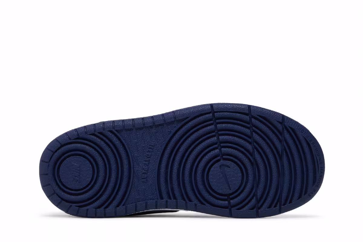 Nike Court Borough Low 2 TD White Signal Blue, view 5