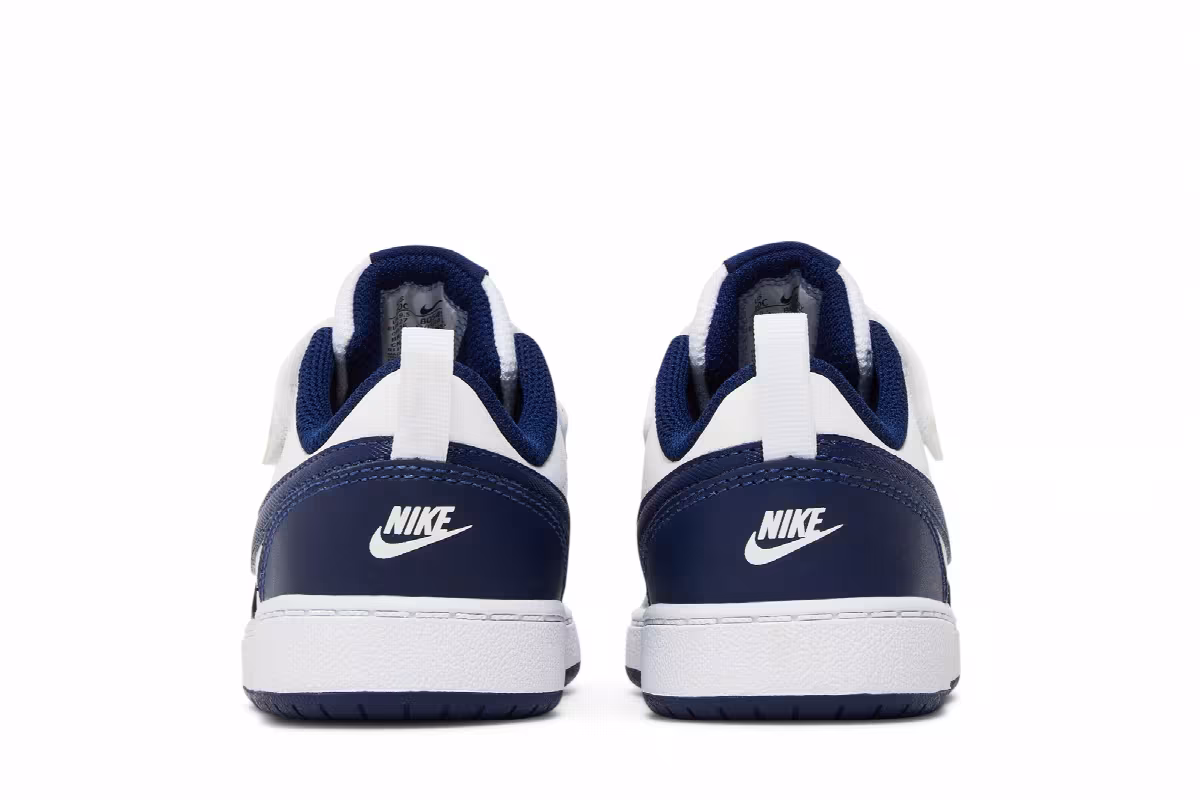 Nike Court Borough Low 2 TD White Signal Blue, view 7