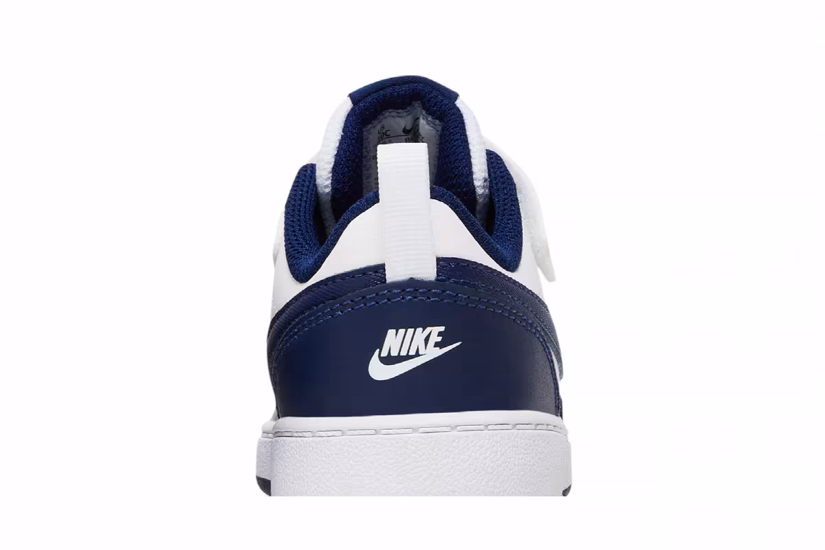 Nike Court Borough Low 2 TD White Signal Blue, view 8